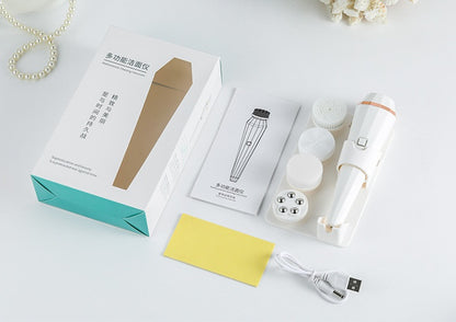 4-in-1 USB Rechargeable Electric Facial Cleansing Brush