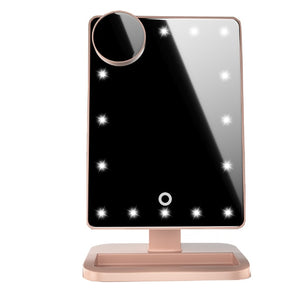 Touch Screen LED Makeup Mirror