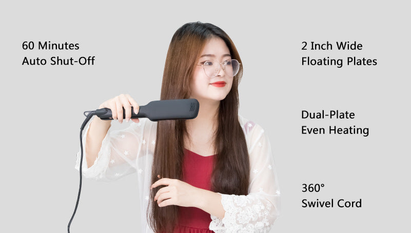 LCD Infrared Hair Straightener