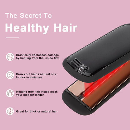 LCD Infrared Hair Straightener