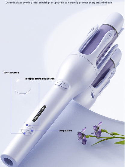 2-in-1 Automatic Hair Curler & Straightener