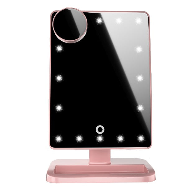 Touch Screen LED Makeup Mirror