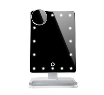 Touch Screen LED Makeup Mirror