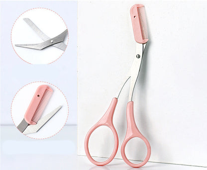 Eyebrow Trimming Knife with Comb