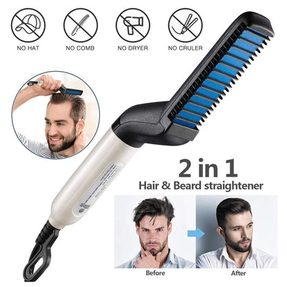 Electric Hair Straightener Brush