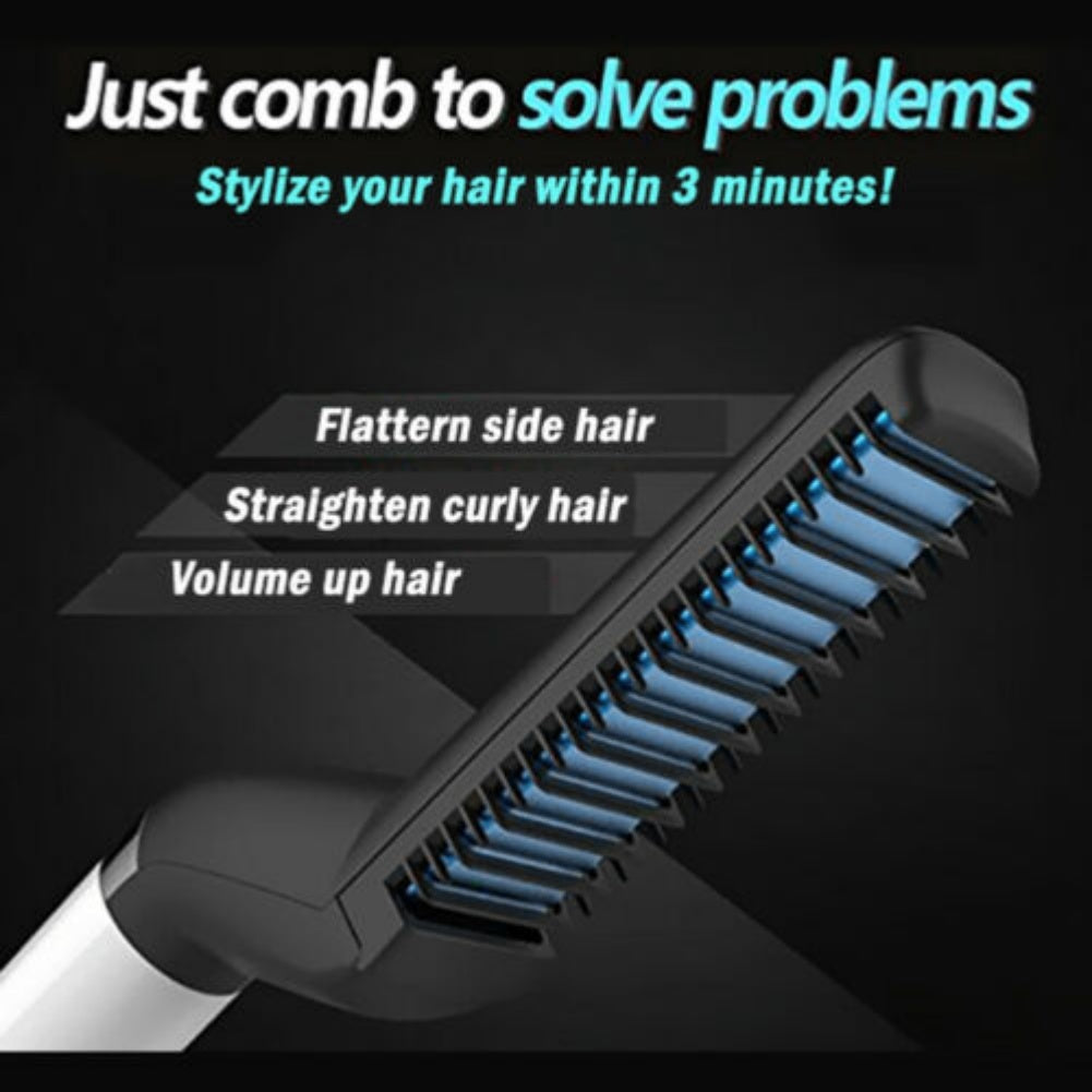 Electric Hair Straightener Brush