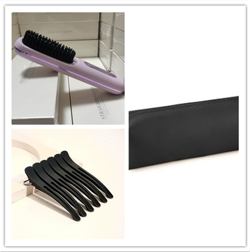 2-in-1 Wireless Hair Straightener Brush